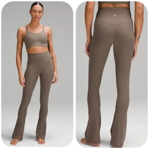 Lululemon Align Ribbed Mini-Flare Pant Extra Short | Nomad | 12